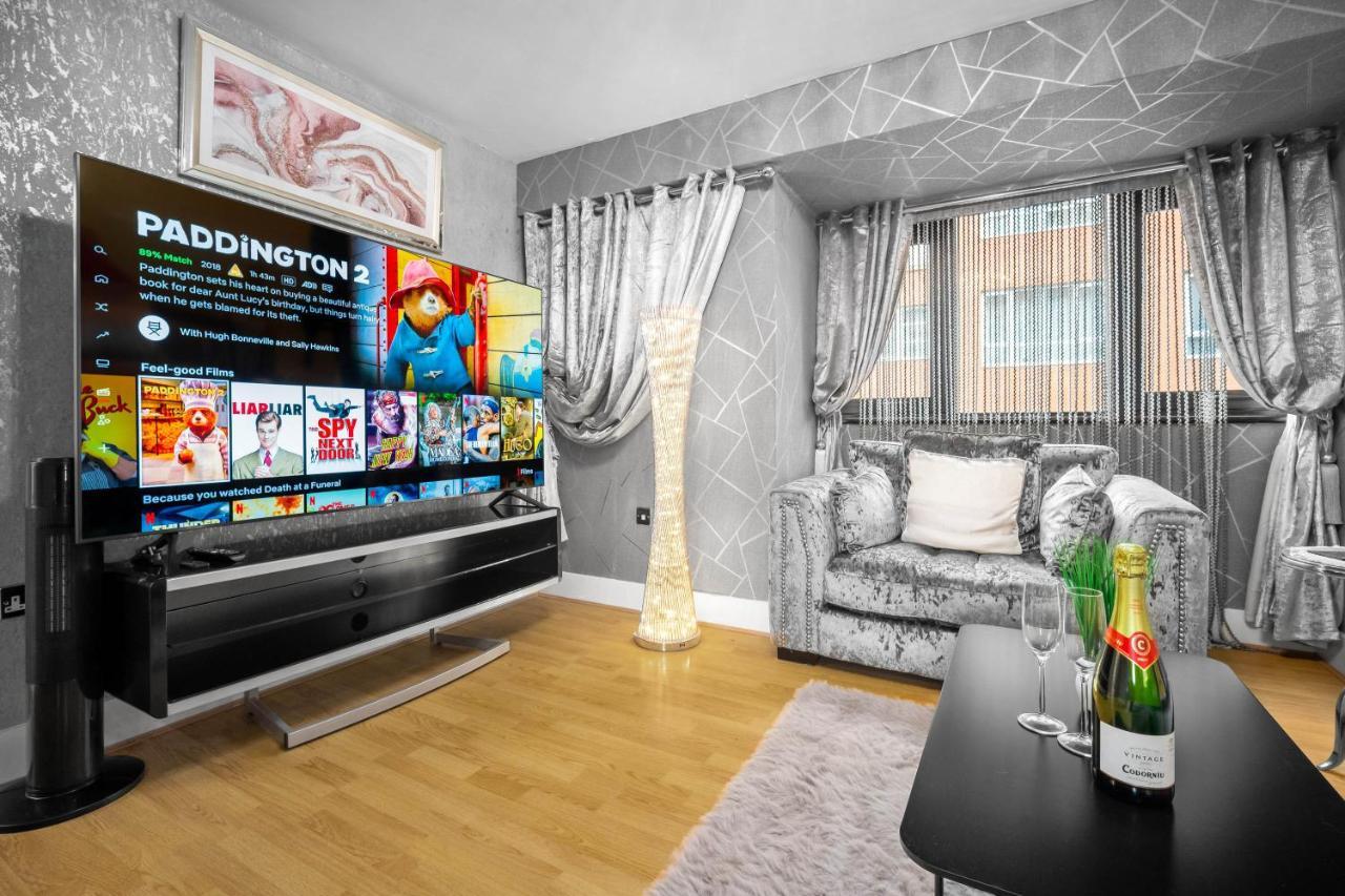 Luxury City Centre Apartment - Parking - Smart Tv - Wifi - Intercom Birmingham Zewnętrze zdjęcie